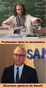 image prof et patron de Sanofi